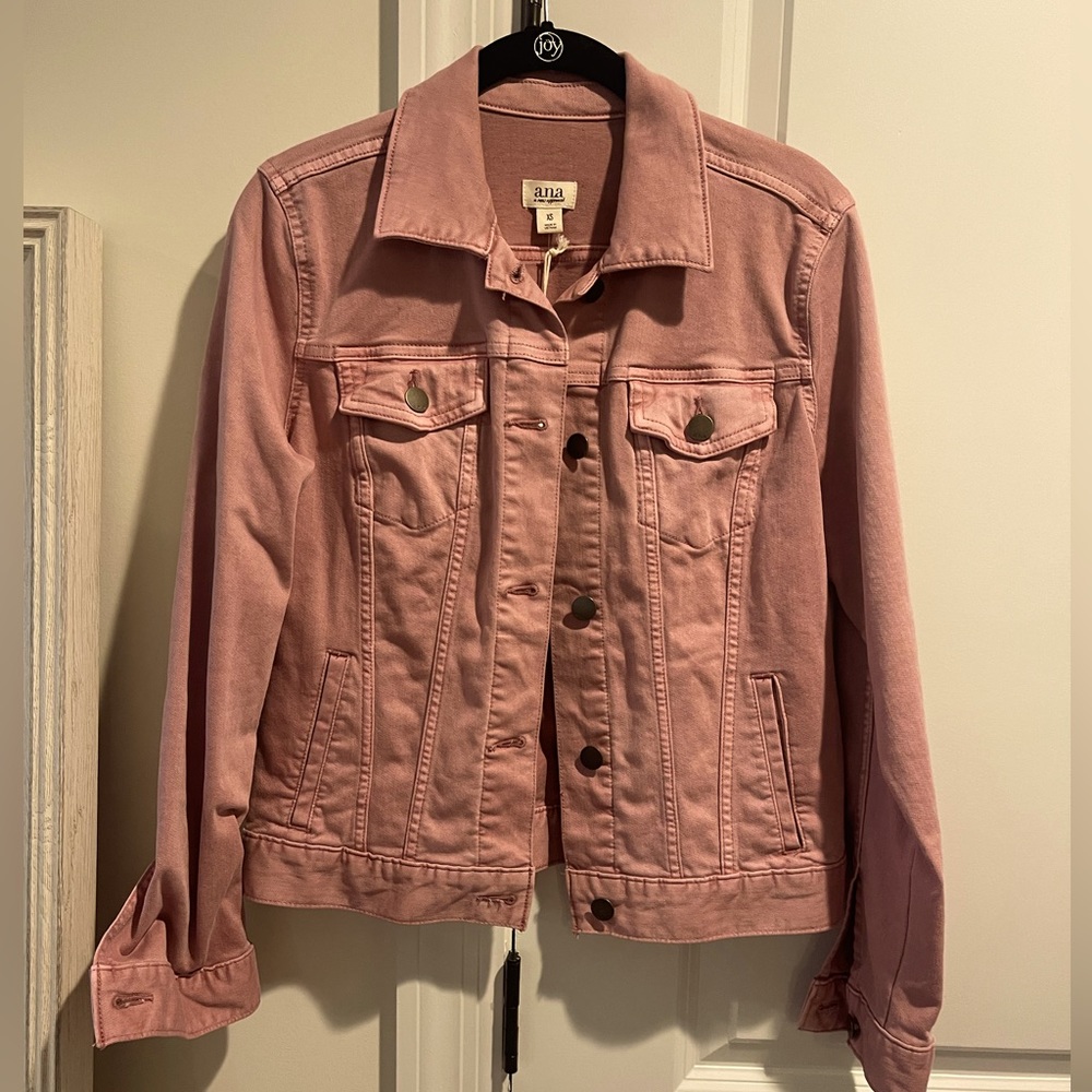 Jean Jacket Mauve (lilac pink)  size XS new with tags